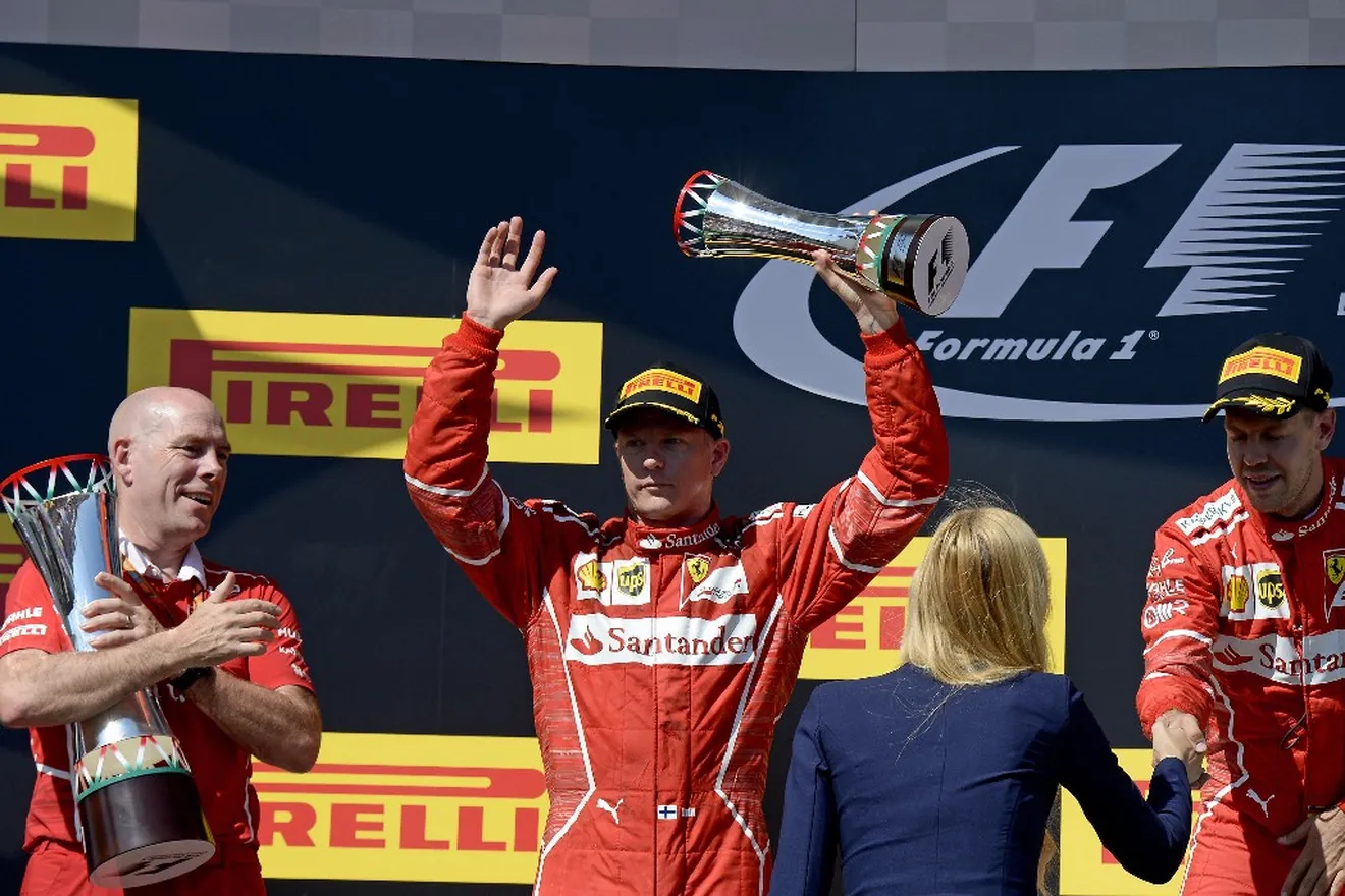 Räikkönen considera justa su segunda plaza tras el fallo en la clasificación