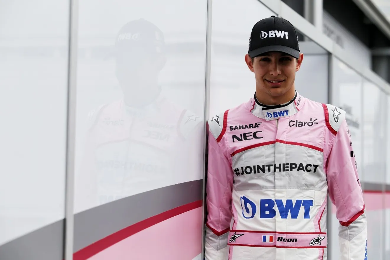 Esteban Ocon supera las expectativas de Force India