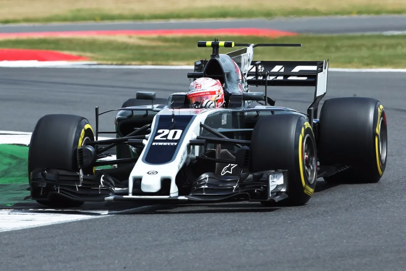 Haas no encontró el ritmo en Silverstone en todo el fin de semana
