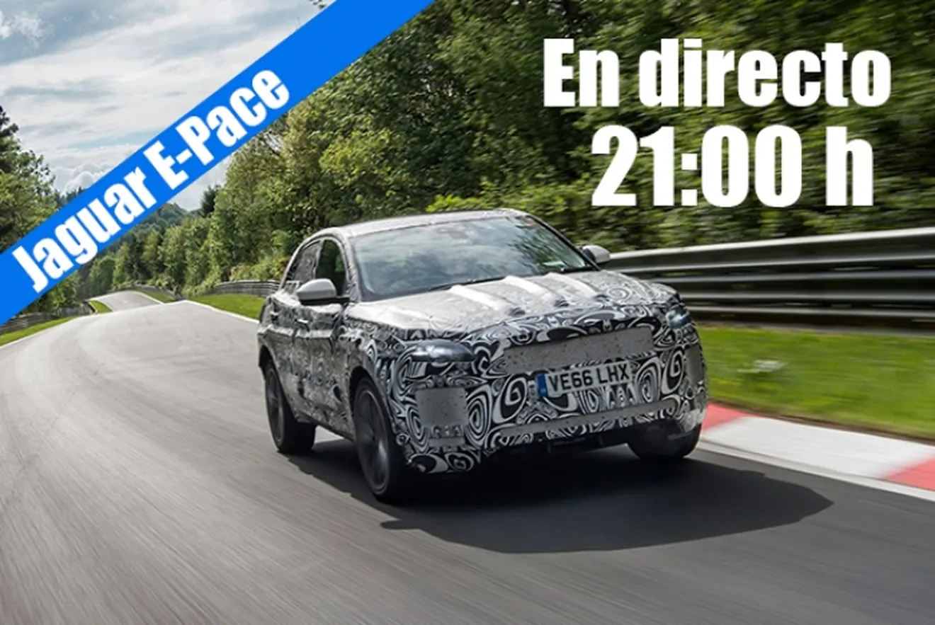 En directo: sigue la presentación del Jaguar E-Pace con nosotros