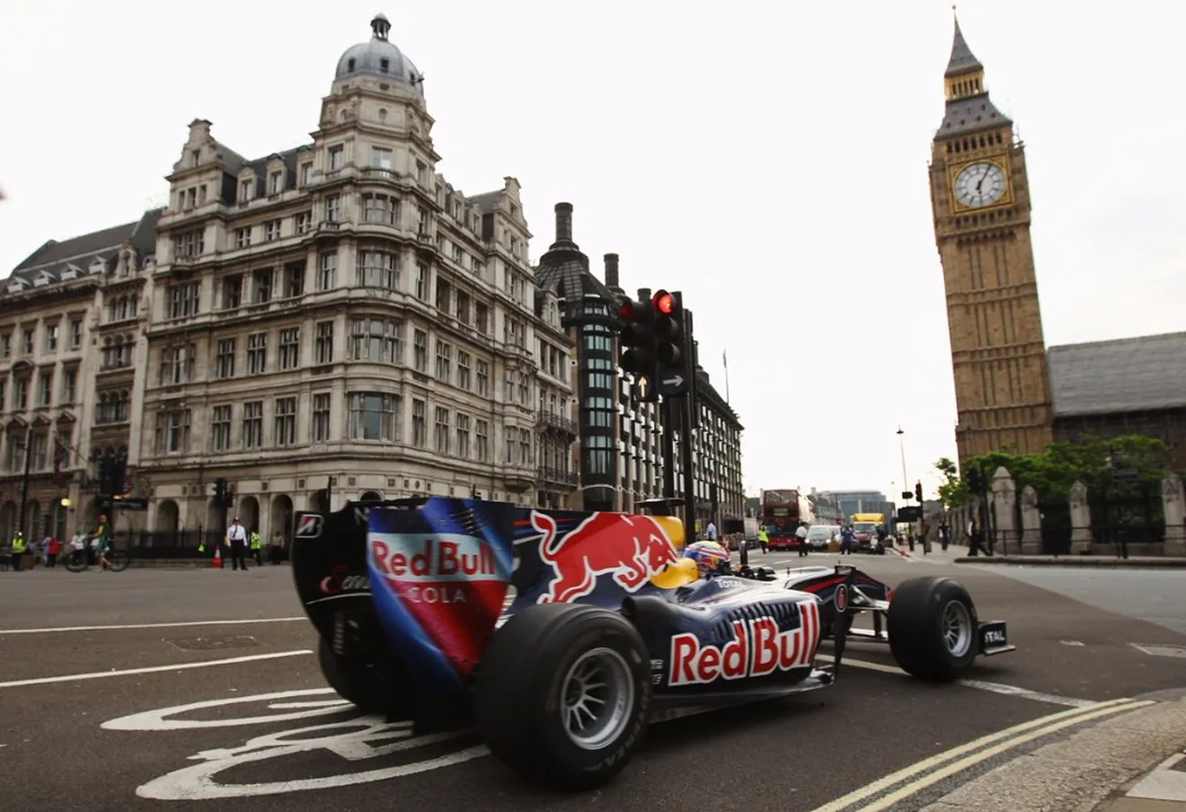 La Fórmula 1 al completo aterriza en las calles de Londres: 'F1 Live London'