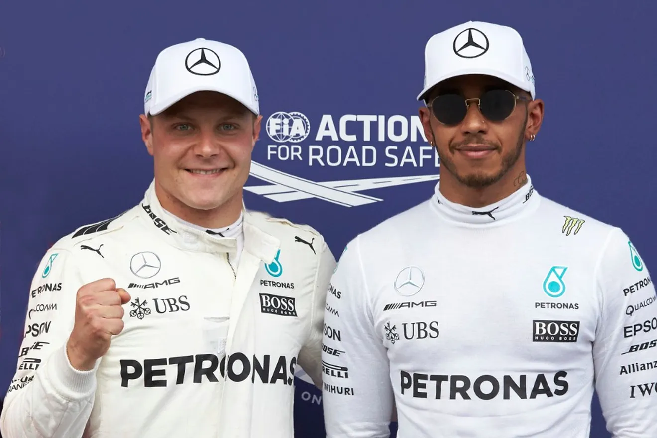 Mercedes descarta ralentizar a Bottas para favorecer la remontada de Hamilton