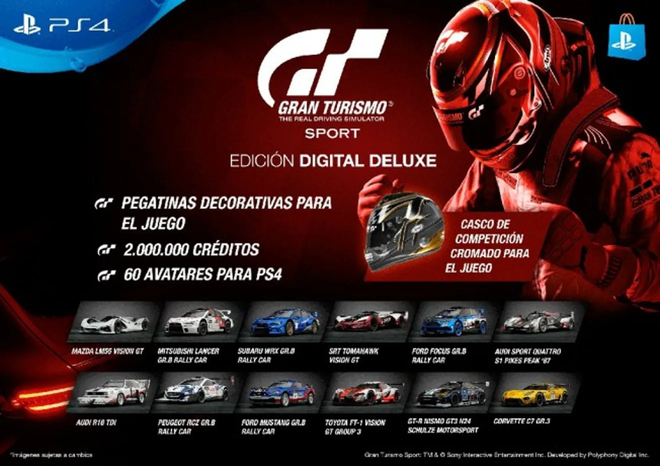 Gran Turismo Sport - Edición Digital Deluxe