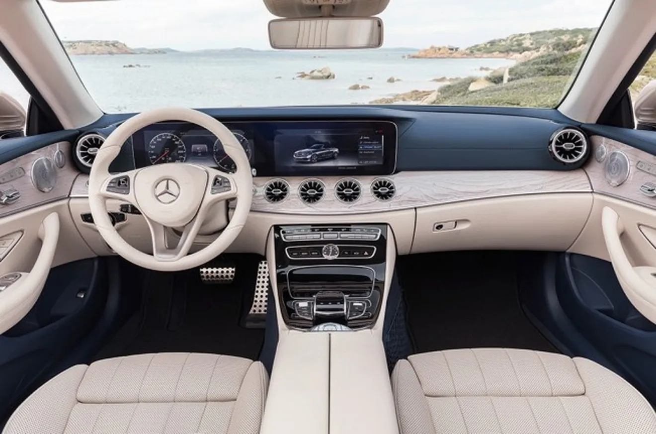 Mercedes Clase E Cabrio 2017 - interior