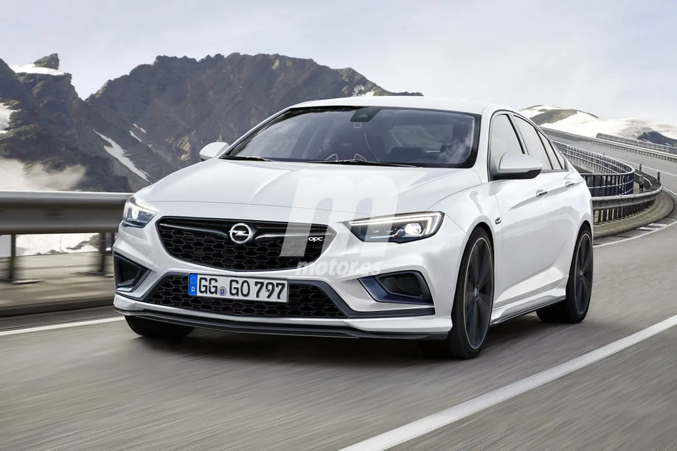 Opel Insignia OPC 2018: así será la nueva versión deportiva del Insignia