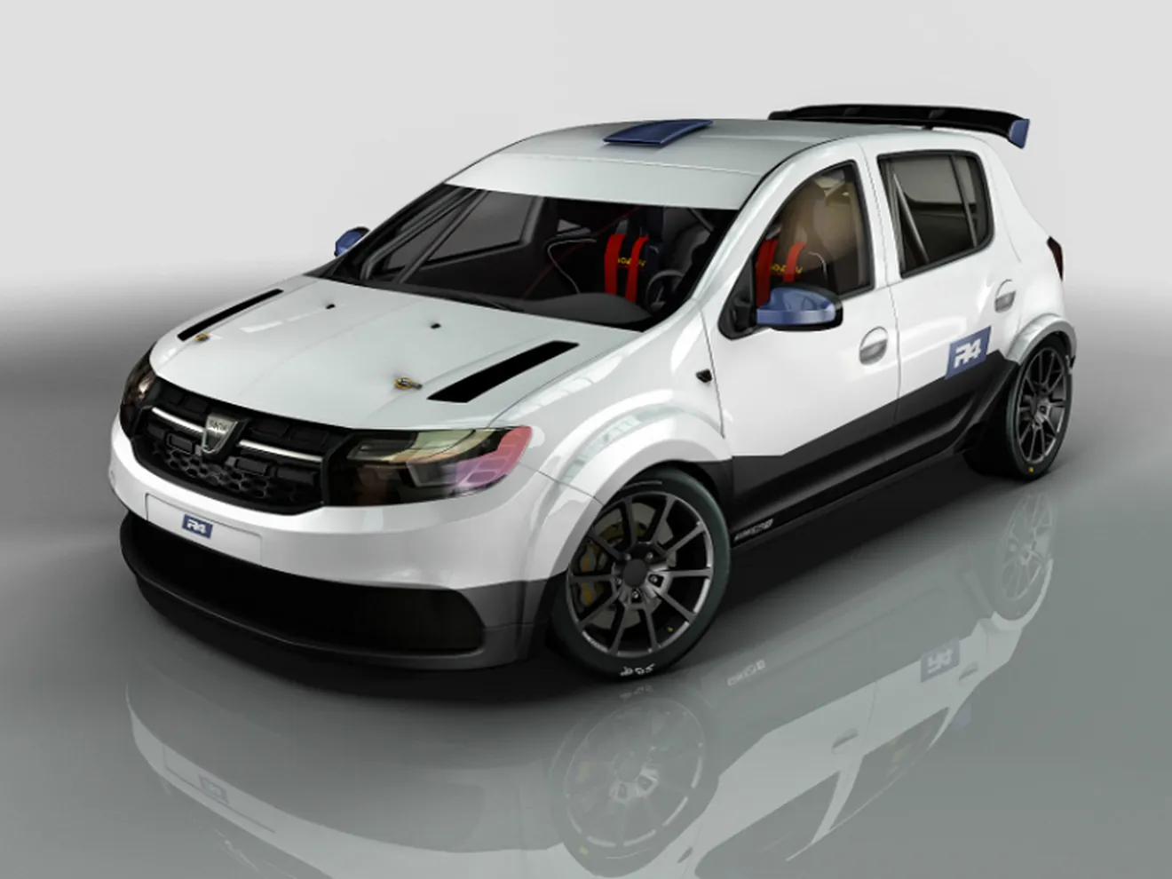 Oreca presenta su Kit R4... ¡Sobre un Dacia Sandero!