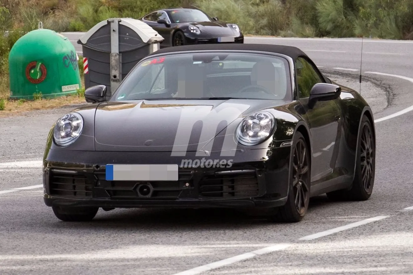 Porsche 911 Cabrio: la nueva versión descapotable cazada en España