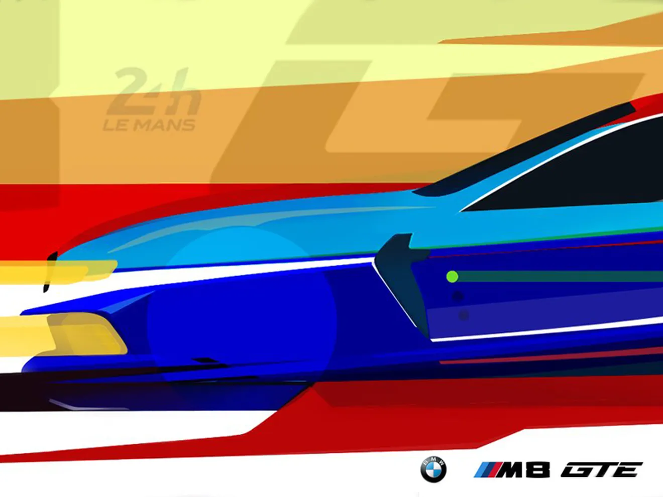 El primer boceto del BMW M8 GTE ve la luz