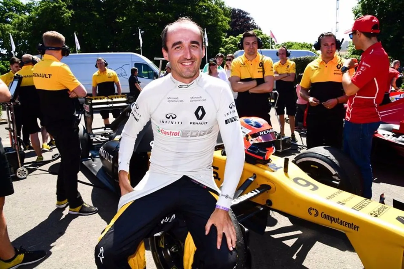 Kubica ve "un 80-90% de posibilidades" de regresar a la Fórmula 1
