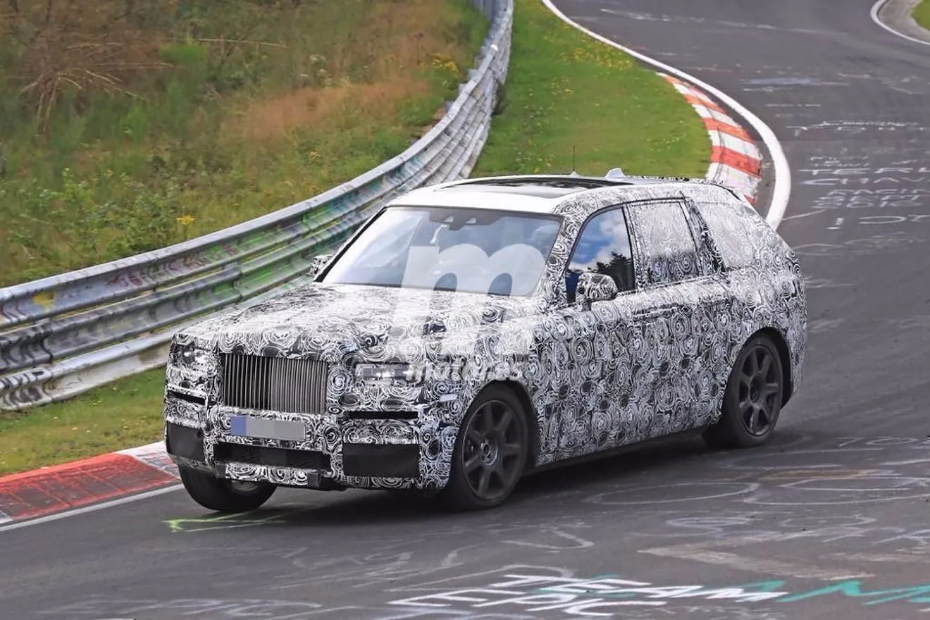 Rolls-Royce Cullinan 2019: el SUV ya está probando en Nürburgring