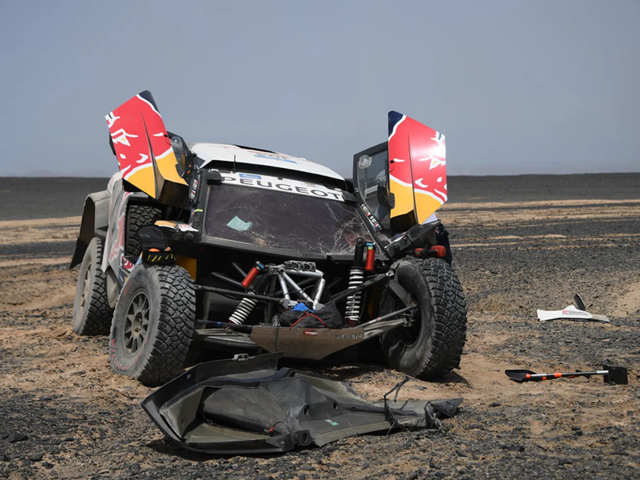 Sébastien Loeb se retira del Silk Way Rally por accidente