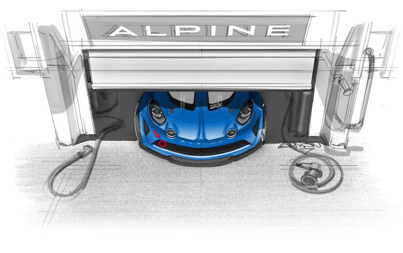 Alpine A110 Cup: primer teaser de la nueva versión de competición