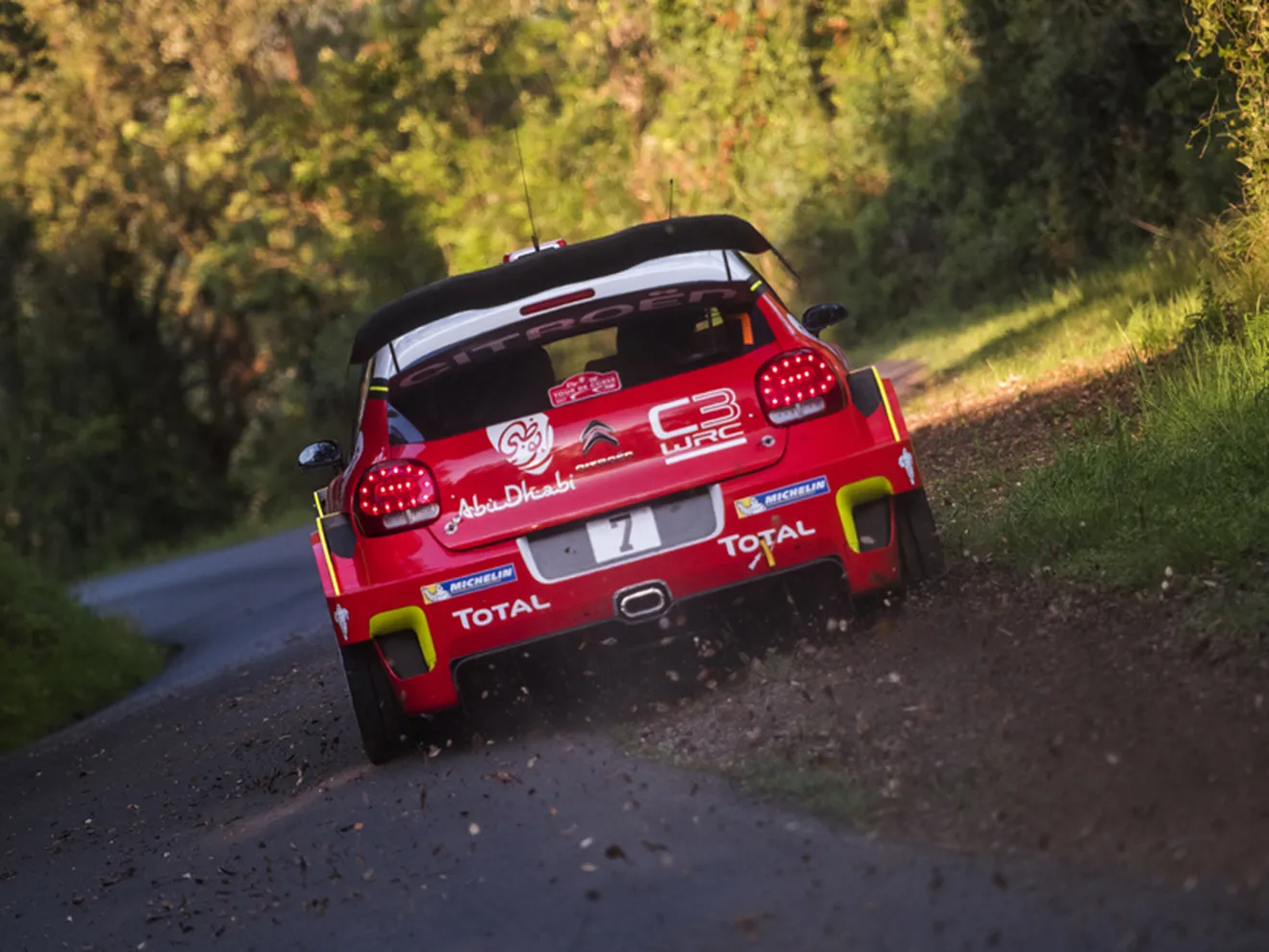 El Citroën C3 WRC vuelve al asfalto en Alemania