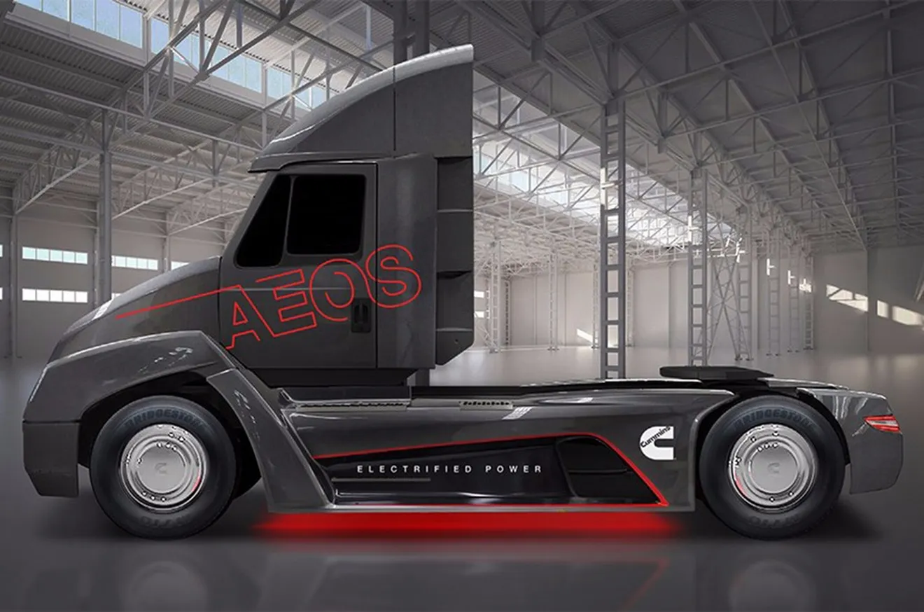 El camión eléctrico de Tesla llega tarde: presentado el Cummins Aeos