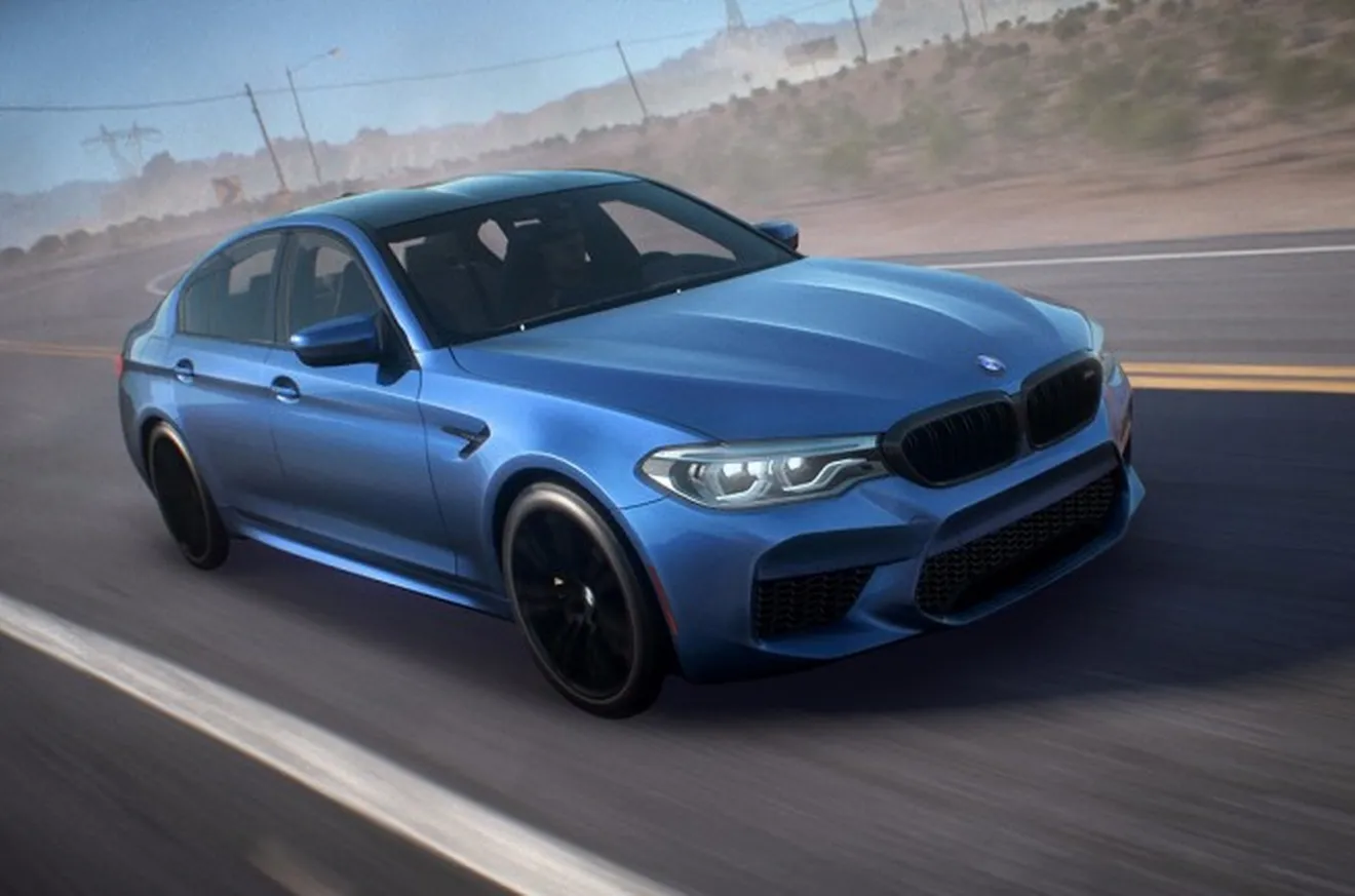 BMW M5 2018 en Need for Speed Payback