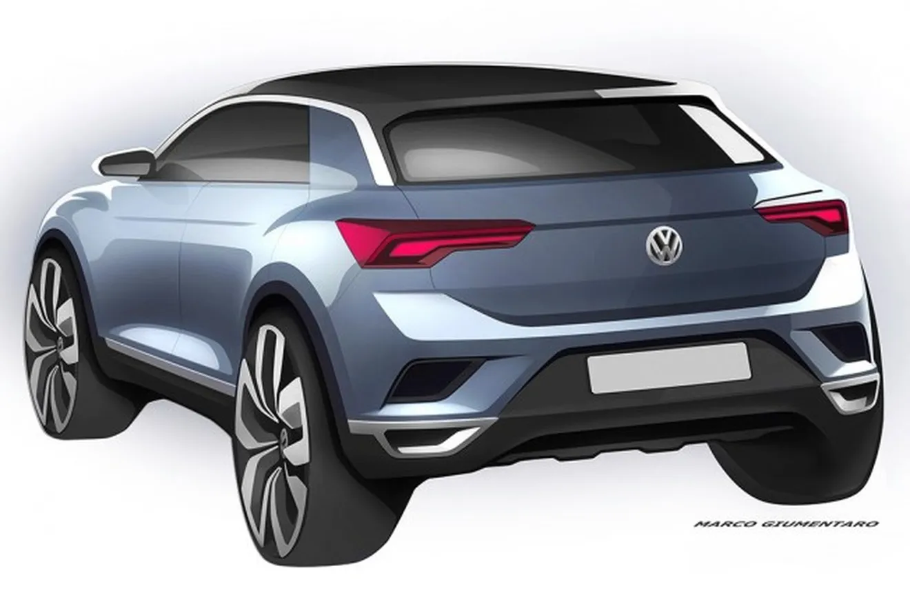 Volkswagen T-ROC 2018 - boceto