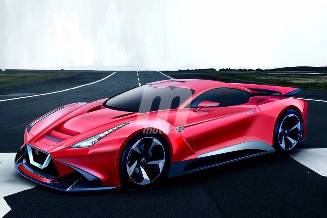 ¿Cómo será la nueva generación del Nissan GT-R? Te adelantamos su diseño
