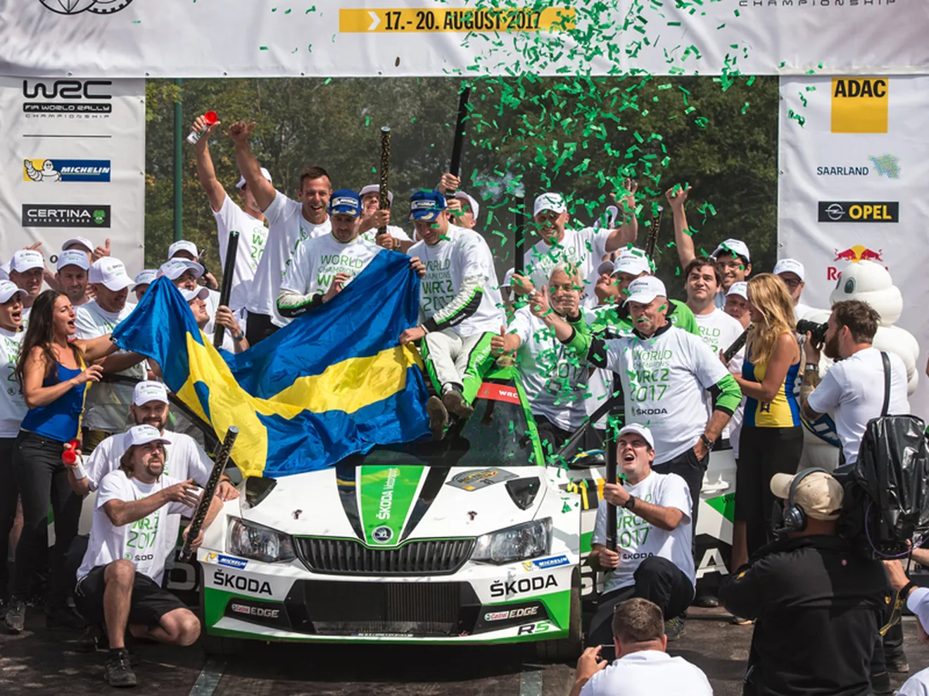 Pontus Tidemand y Skoda Motorsport reinan en WRC2