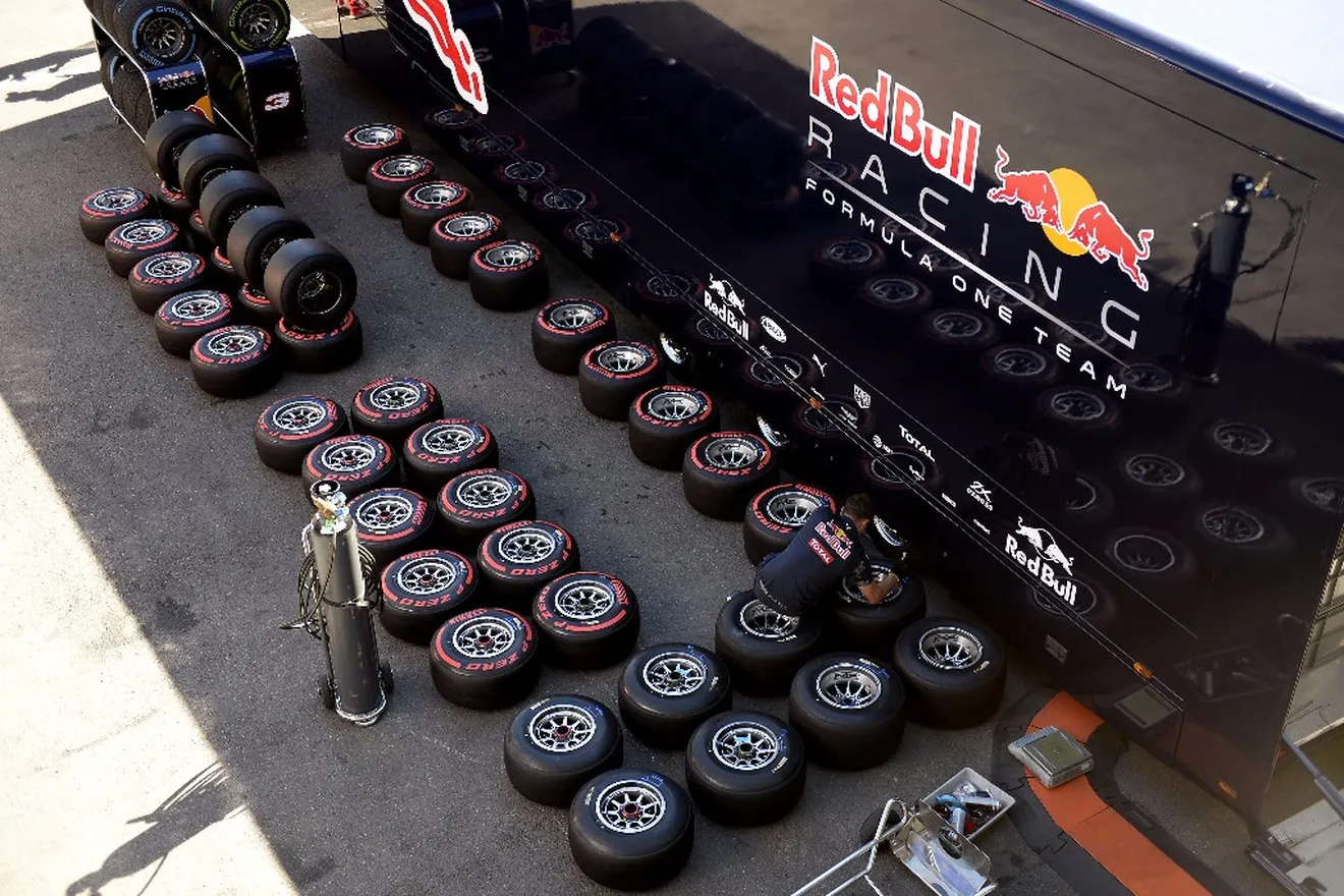 Red Bull y McLaren, los más valientes con los neumáticos para Spa