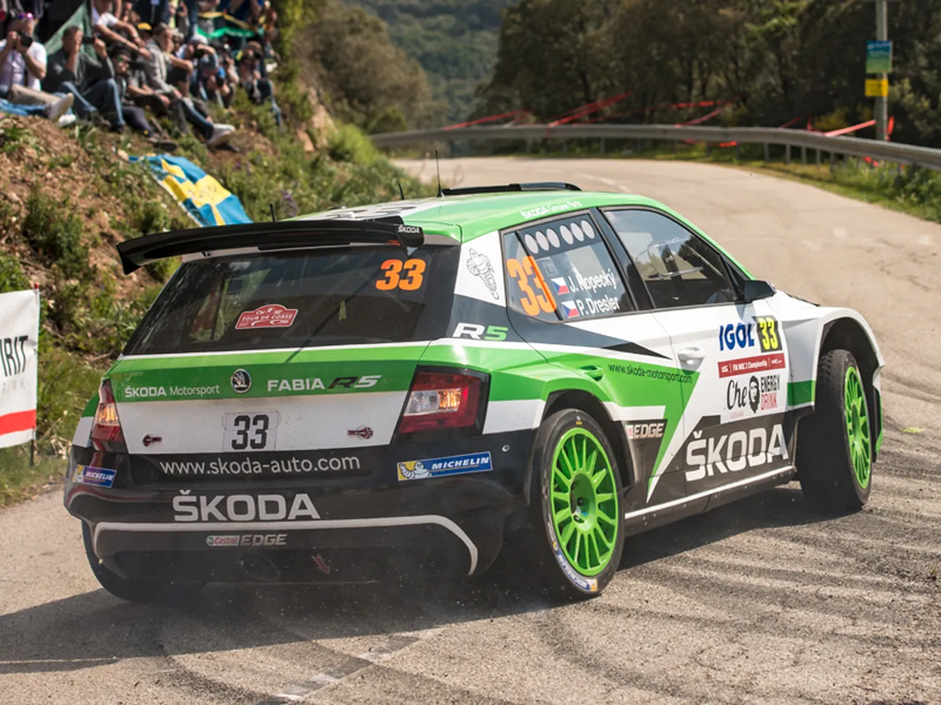 Skoda busca la doble corona de WRC2 en el asfalto alemán