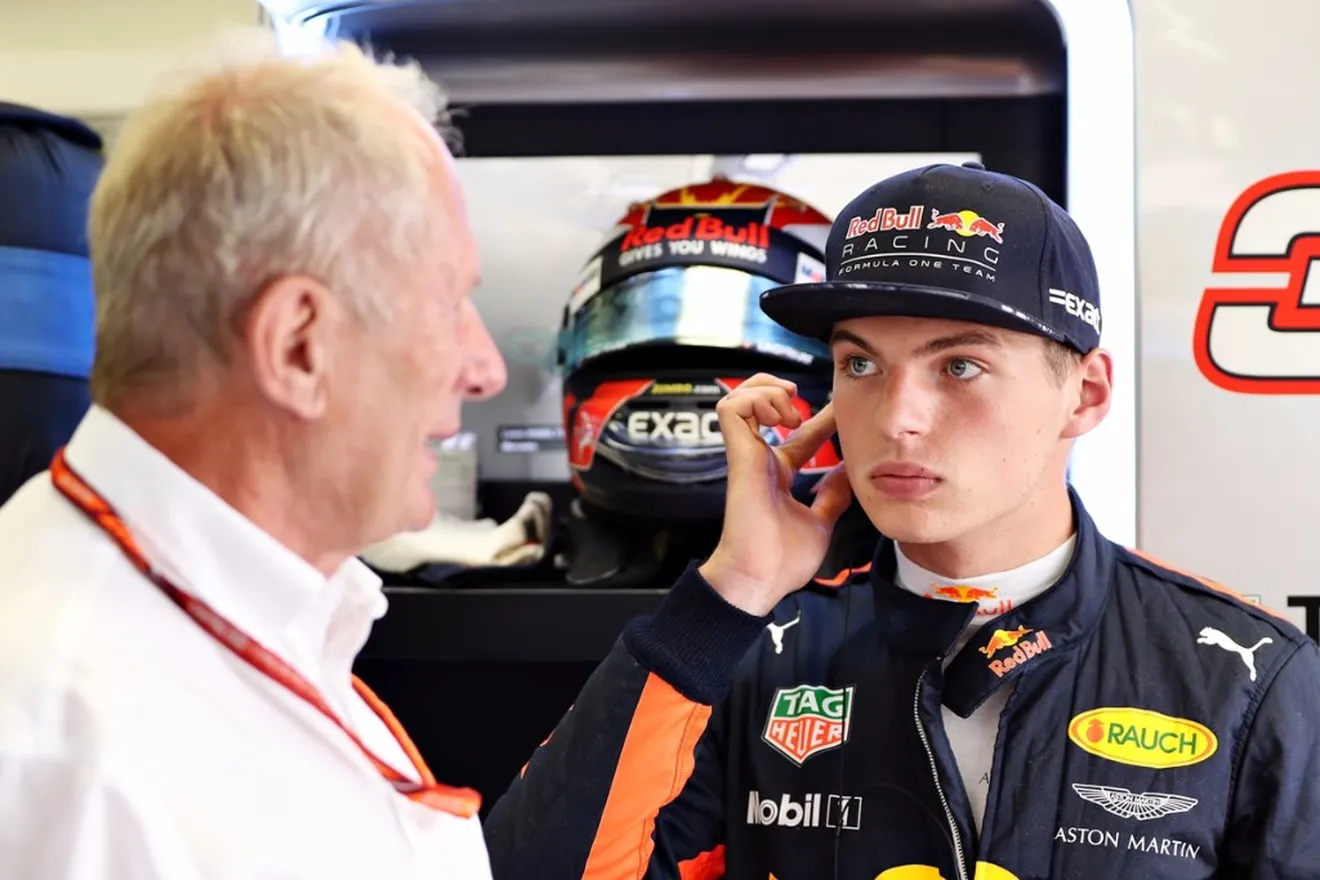 Verstappen pide "un coche competitivo" para permanecer en Red Bull
