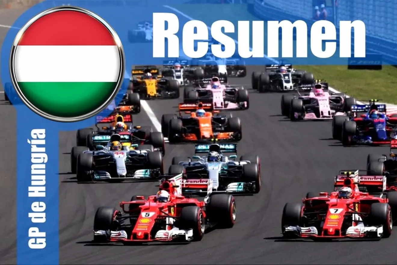 [Vídeo] Resumen del GP de Hungría F1 2017