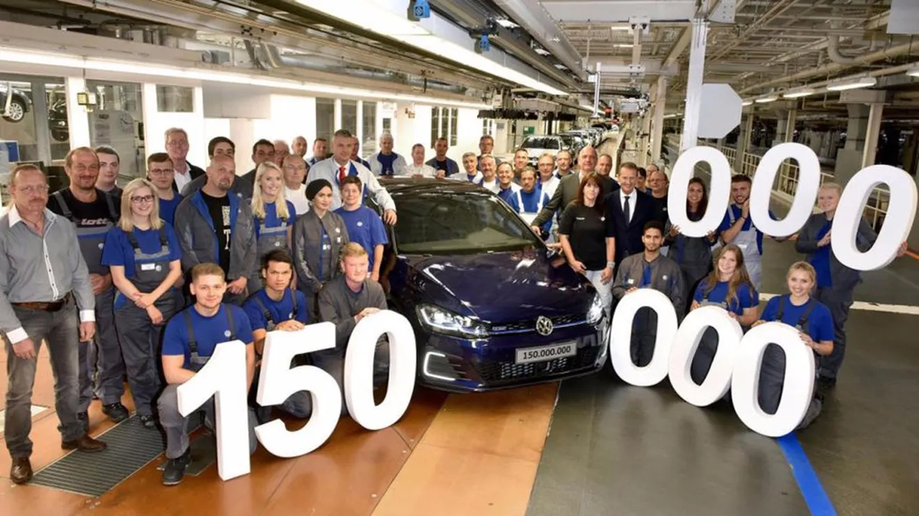 Volkswagen alcanza un hito con la producción del vehículo 150 millones