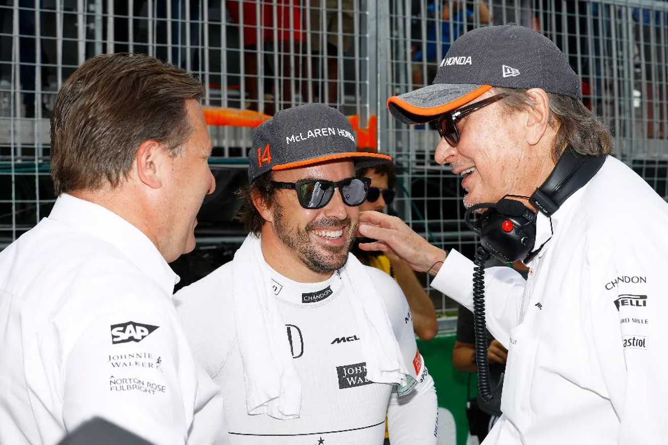 Brown: "Alonso no ha dado un ultimátum, no ha exigido un motor específico"