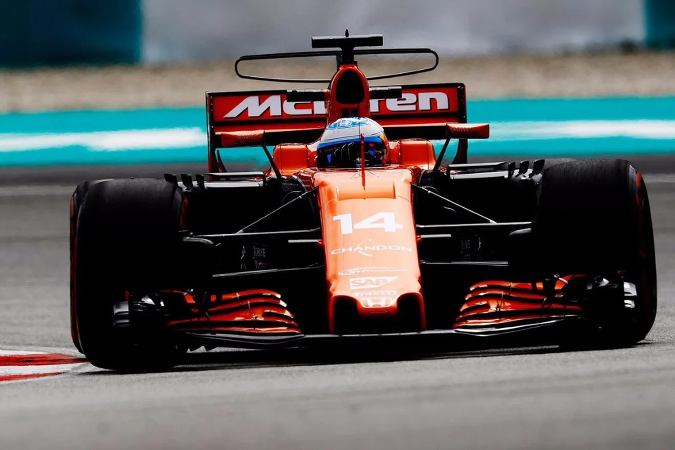 Alonso: "No tenemos miedo a lo que venga, el coche va bien en todas las condiciones"