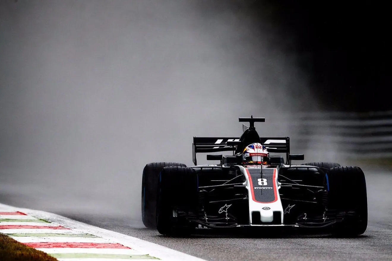 Grosjean critica a la FIA tras su accidente en la clasificación de Monza