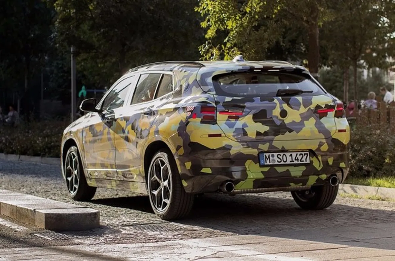 BMW X2 en la Semana de la Moda de Milán