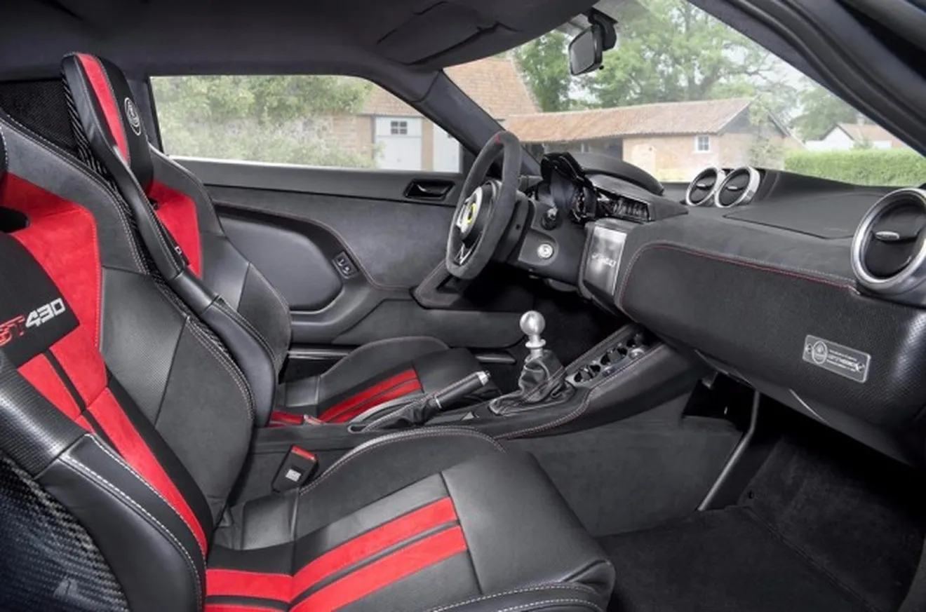 Lotus Evora GT430 Sport 2017 - interior