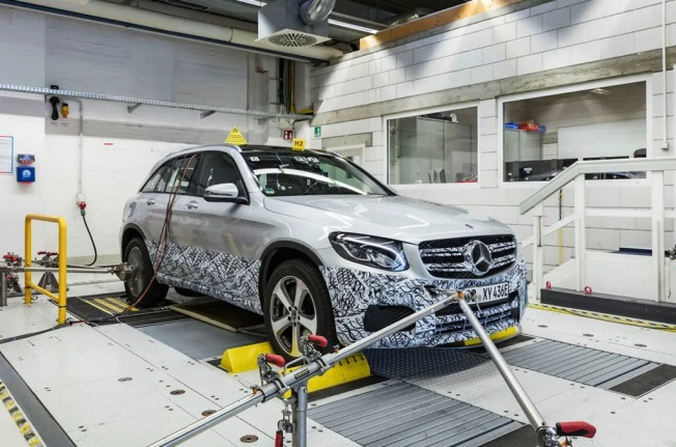 Mercedes GLC F-Cell - pruebas de desarrollo