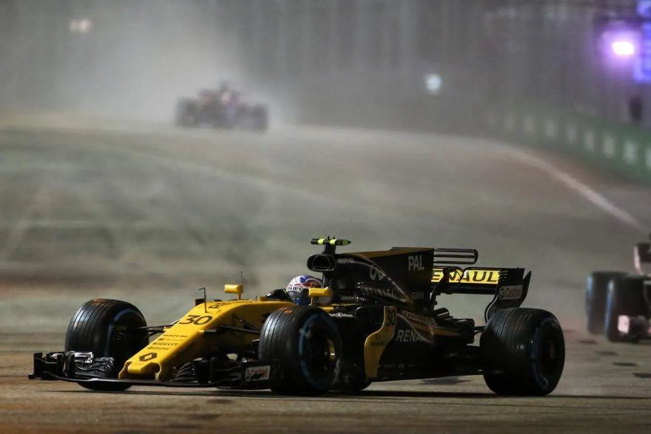 Palmer acaba sexto en su posible última carrera en Renault