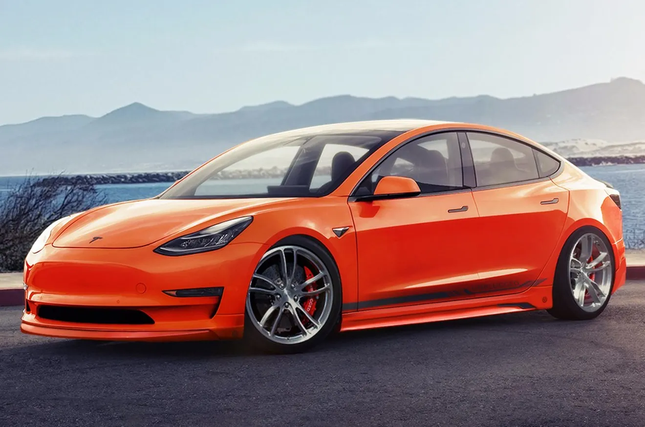 Unplugged Performance adelanta su paquete de mejoras para el Tesla Model 3