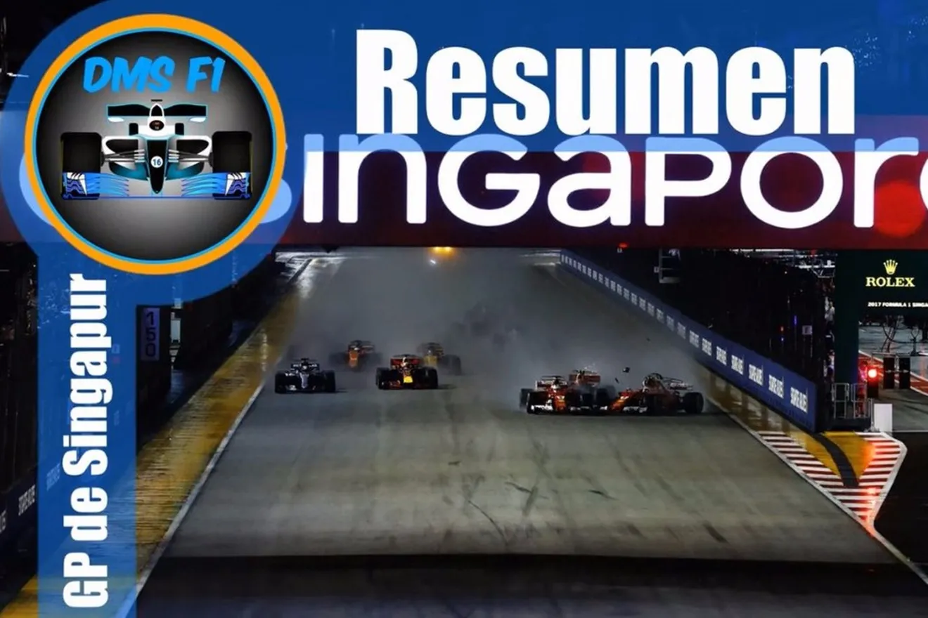 [Vídeo] Resumen del GP Singapur F1 2017