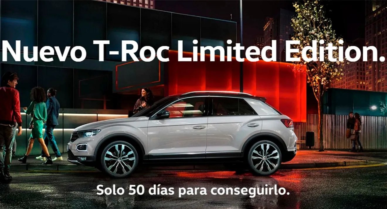 Volkswagen T-Roc Limited Edition: solo disponible para su compra online