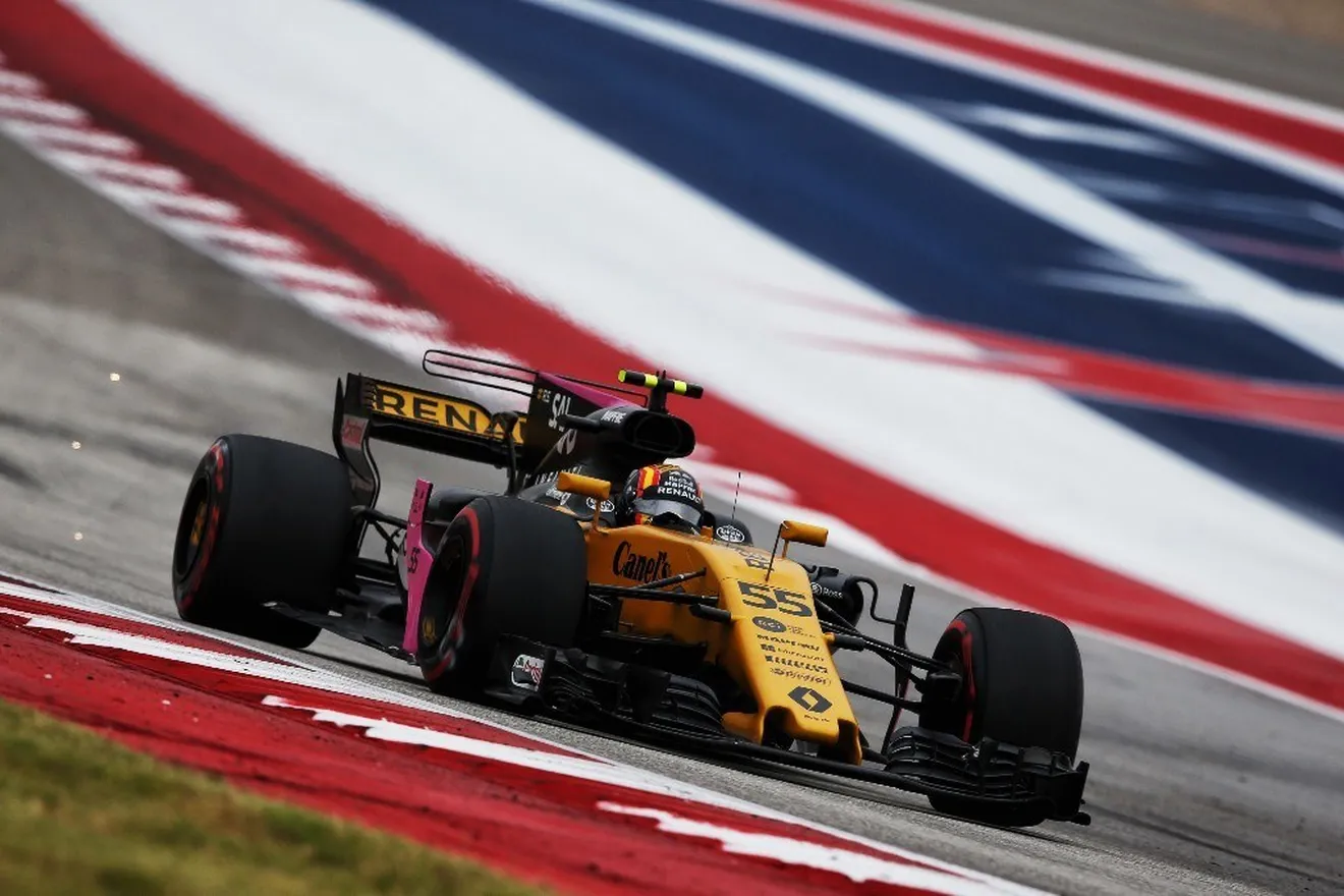 A Sainz le faltó gasolina para lograr la sexta plaza de Ocon en su debut con Renault