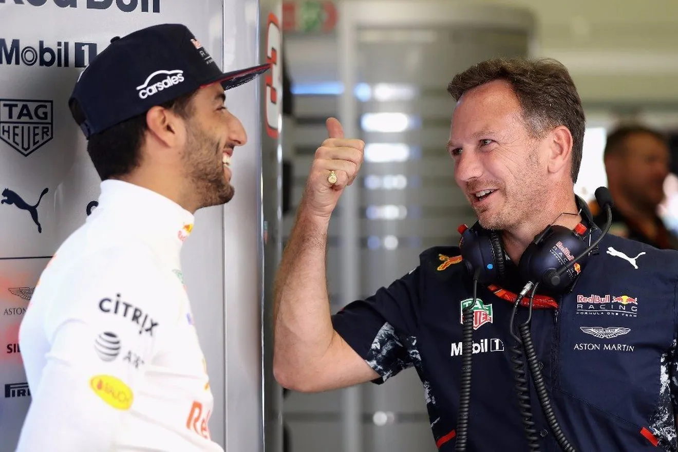 Horner: "Sainz es nuestra red de seguridad si Ricciardo se marcha"