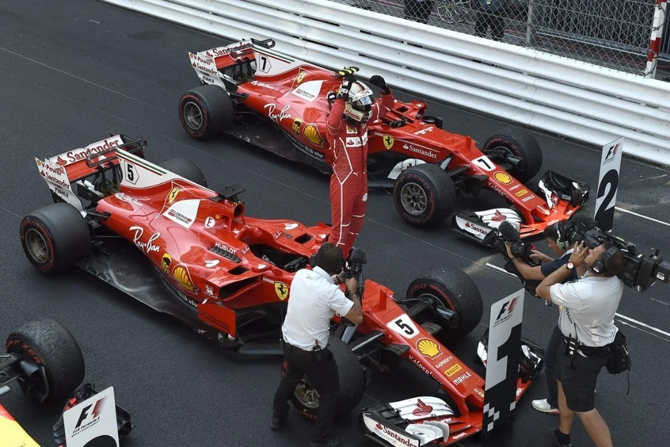 Ferrari sólo aguará la fiesta a Mercedes con un resultado como el de Mónaco