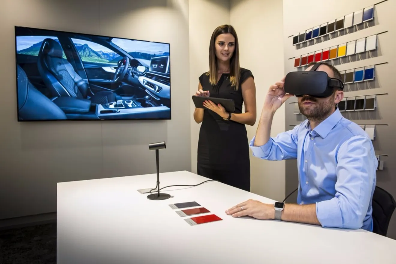 La realidad virtual llega a los concesionarios de Audi