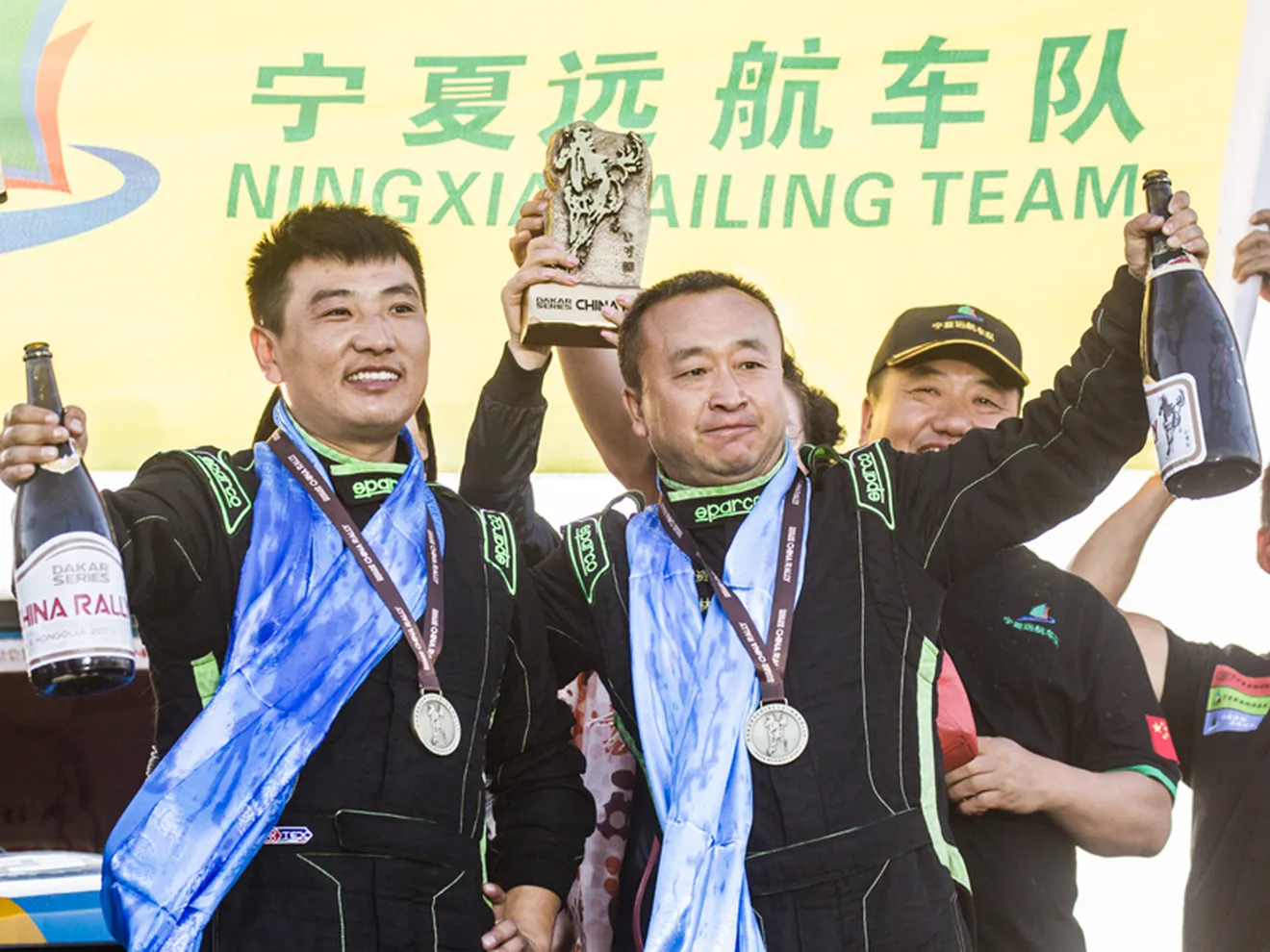 Ma Hailong se lleva el triunfo del Dakar Series China Rally