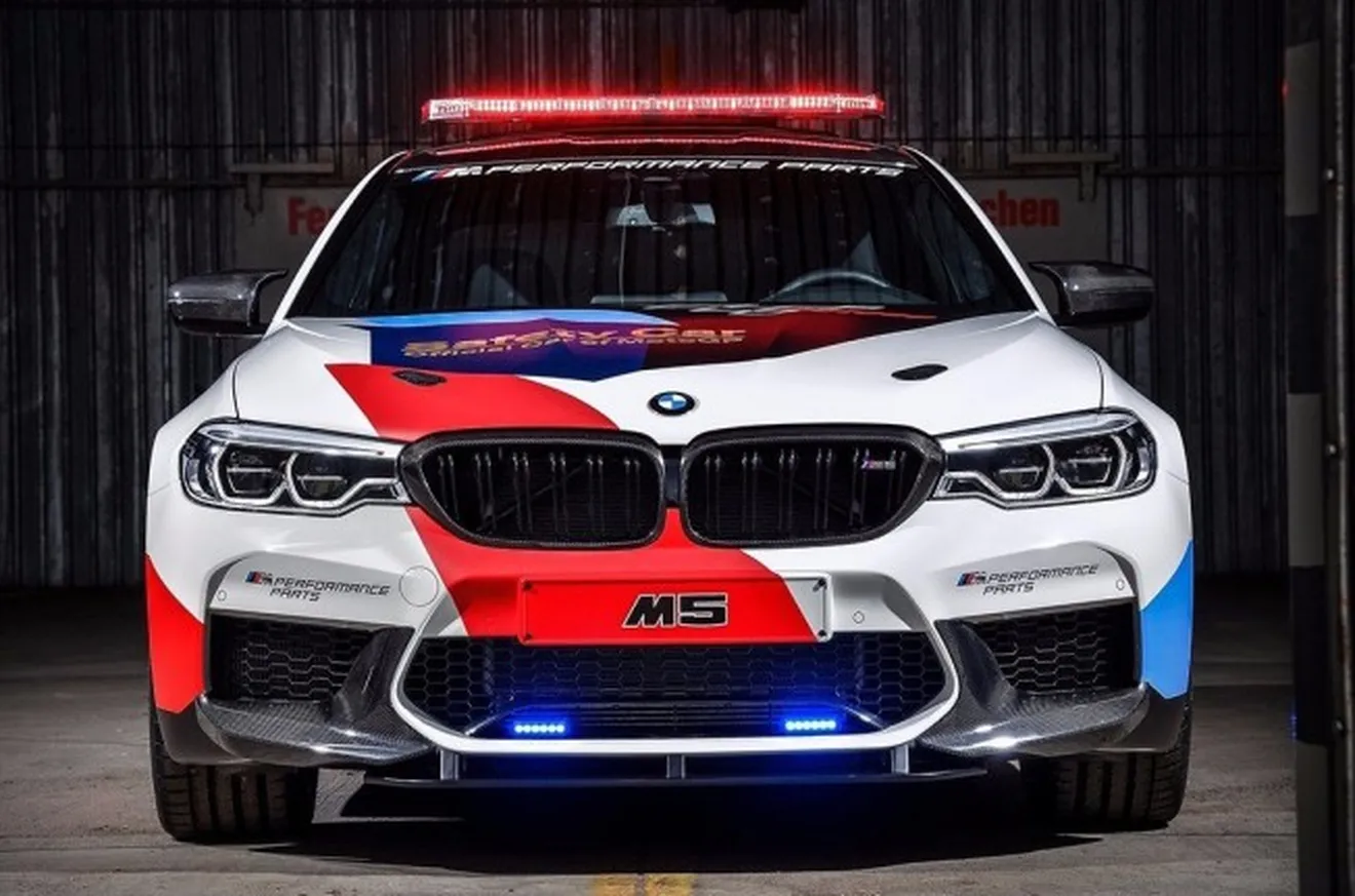 BMW M5 MotoGP Safety Car 2018 - frontal