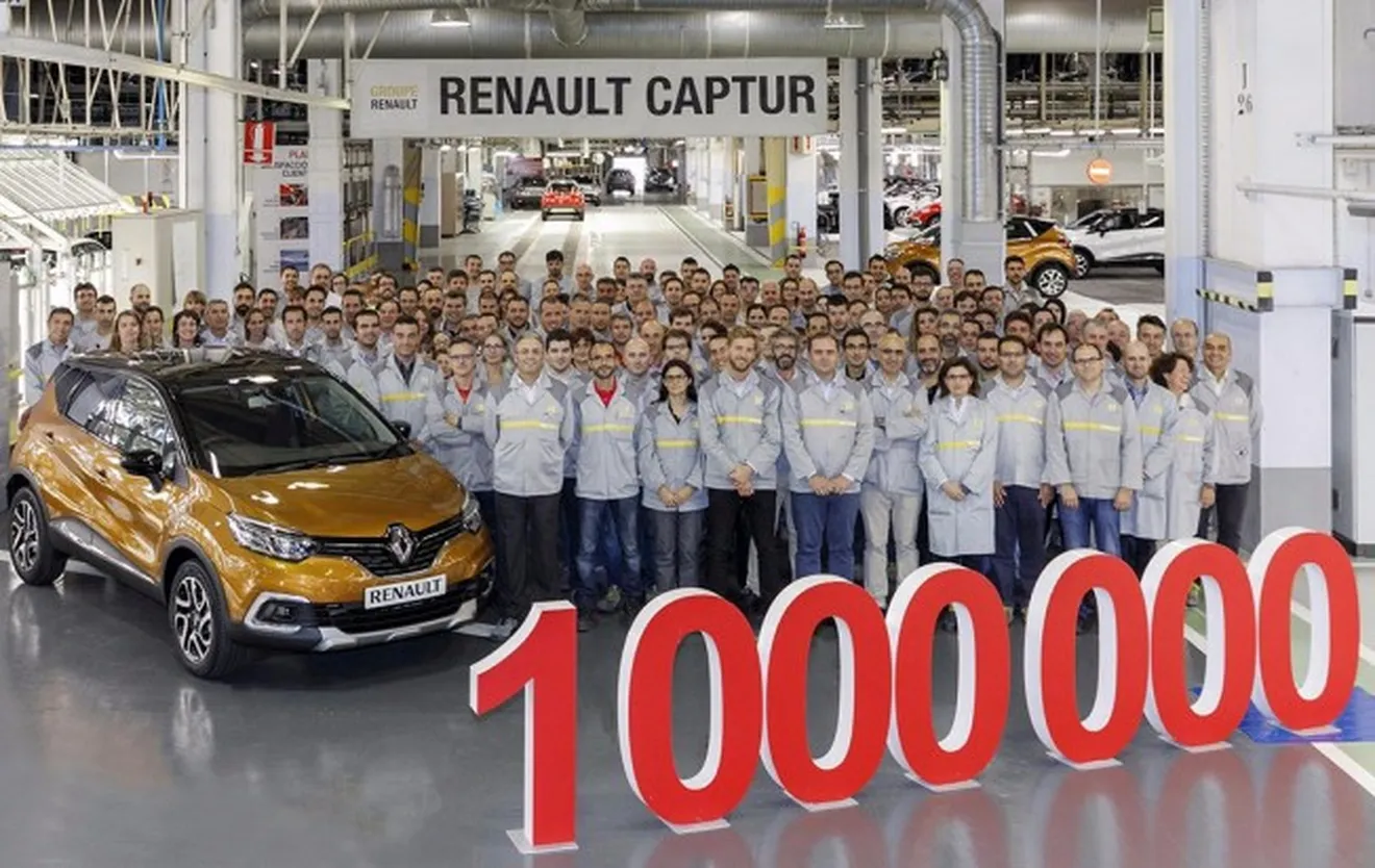 Renault Captur - unidad un millón