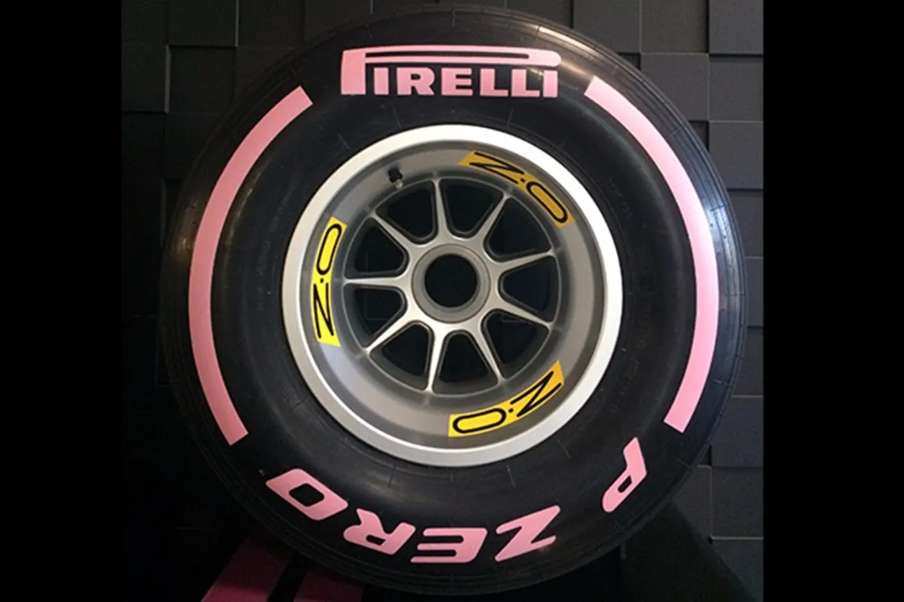 El neumático ultrablando de Pirelli será rosa en Austin