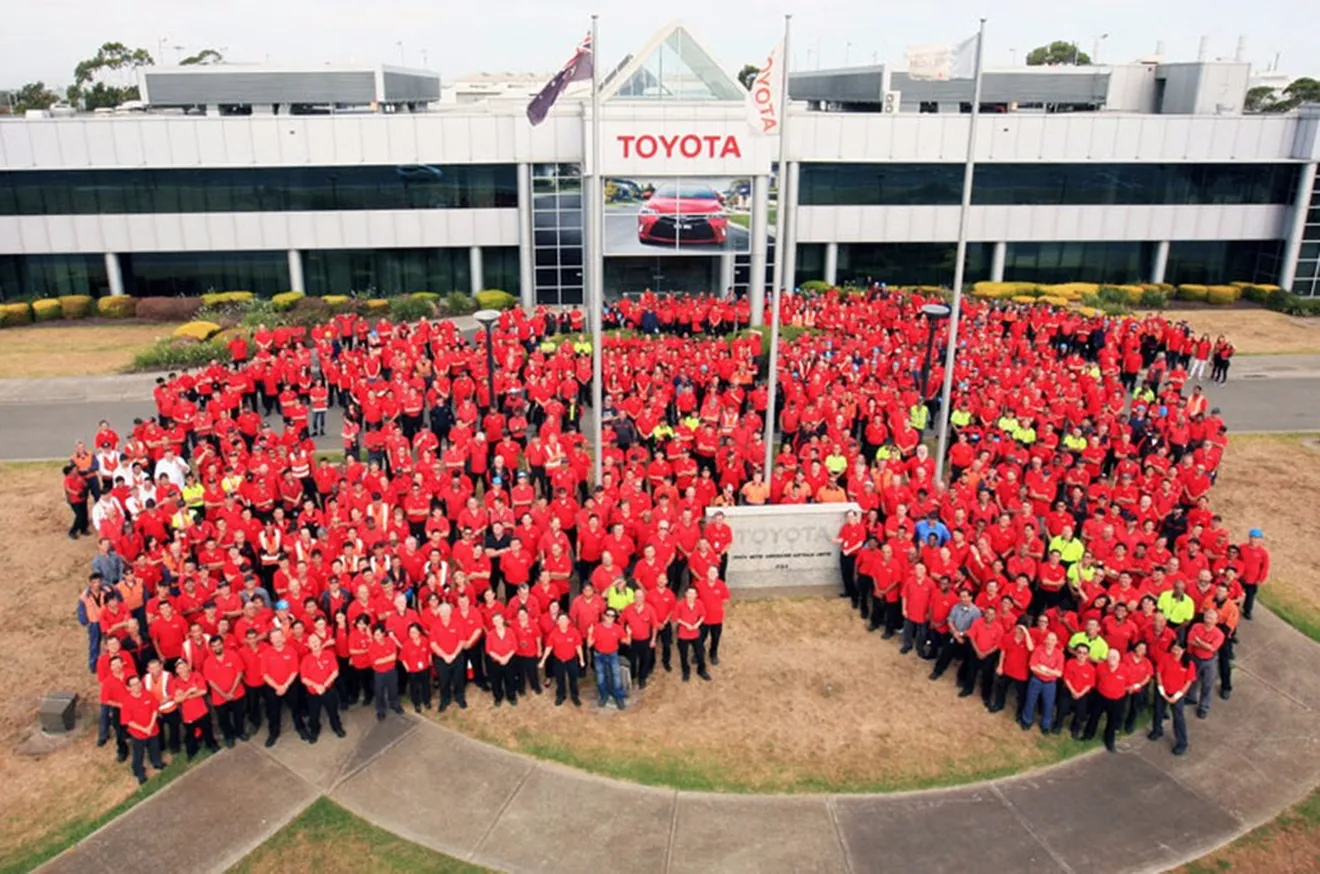 Toyota finaliza la producción de coches en Australia tras 54 años