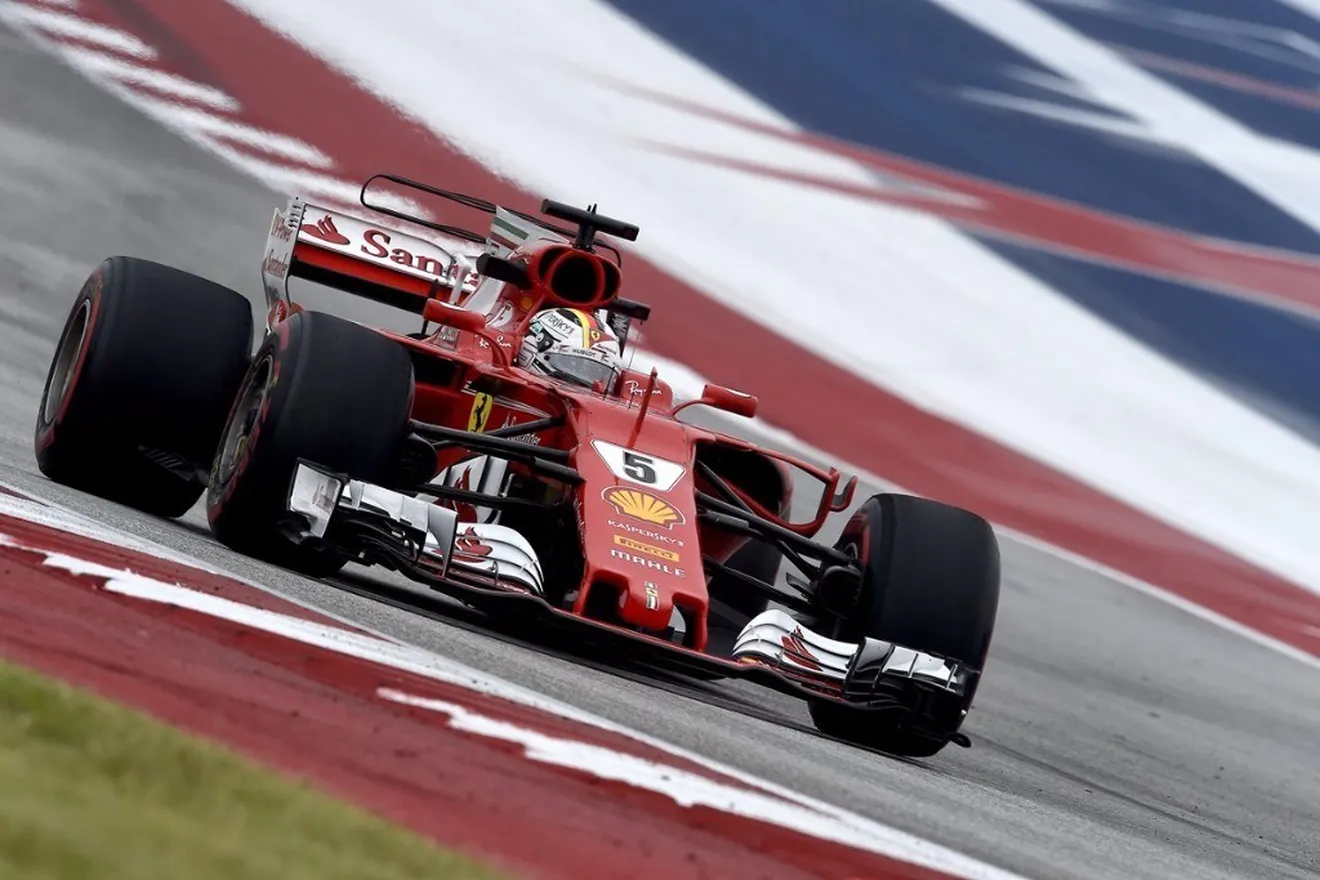 Vettel cambia el chasis de su SF70H tras los problemas en los libres
