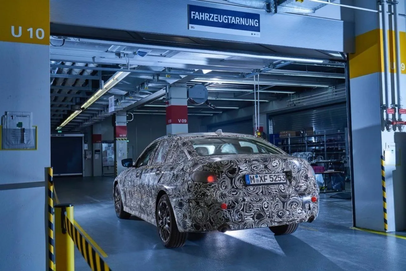 BMW muestra cómo se camuflan sus prototipos del nuevo Serie 3