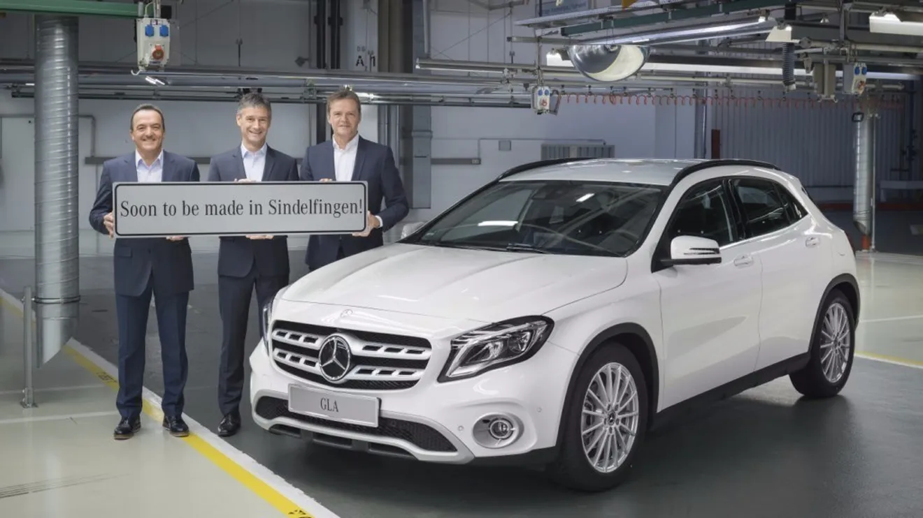 El Mercedes GLA moverá su producción a Sindelfingen en 2018