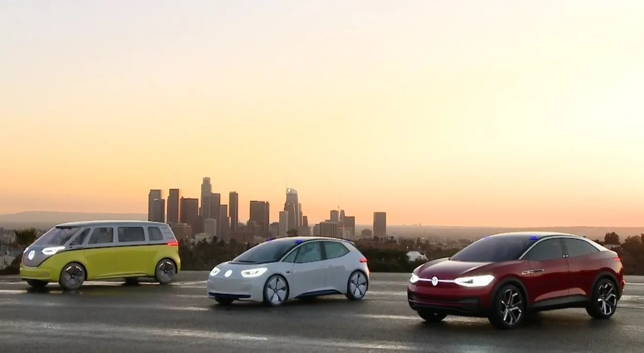 Volkswagen reúne todos sus concepts eléctricos en Los Ángeles 2017